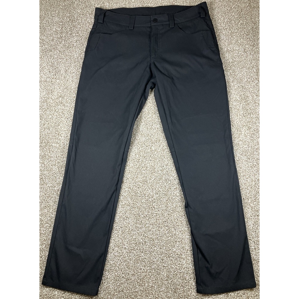 Truewerk Mens's EDO Work Pants Black Men's Size 36 Regular (Fits 37x31.5)